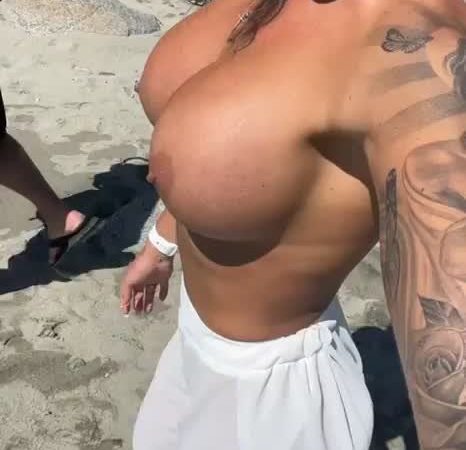 Some topless cardio on the beach today &#8211; Nude Women | Porn Pictures